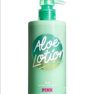 VS pink aloe lotion and aloe wash